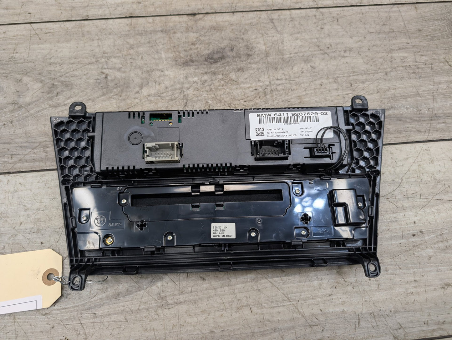 2011 - 2017 BMW X3 F25 Front AC Heater Climate Control Switch 9287629 N20B20A
