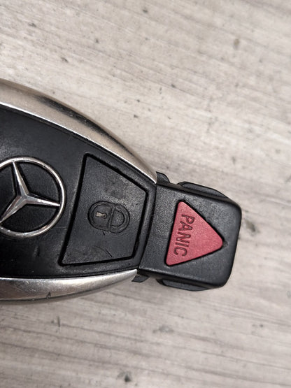 2009-2012 Mercedes-Benz E550 W212 Start Stop Button w/ Key A2129055800 OEM
