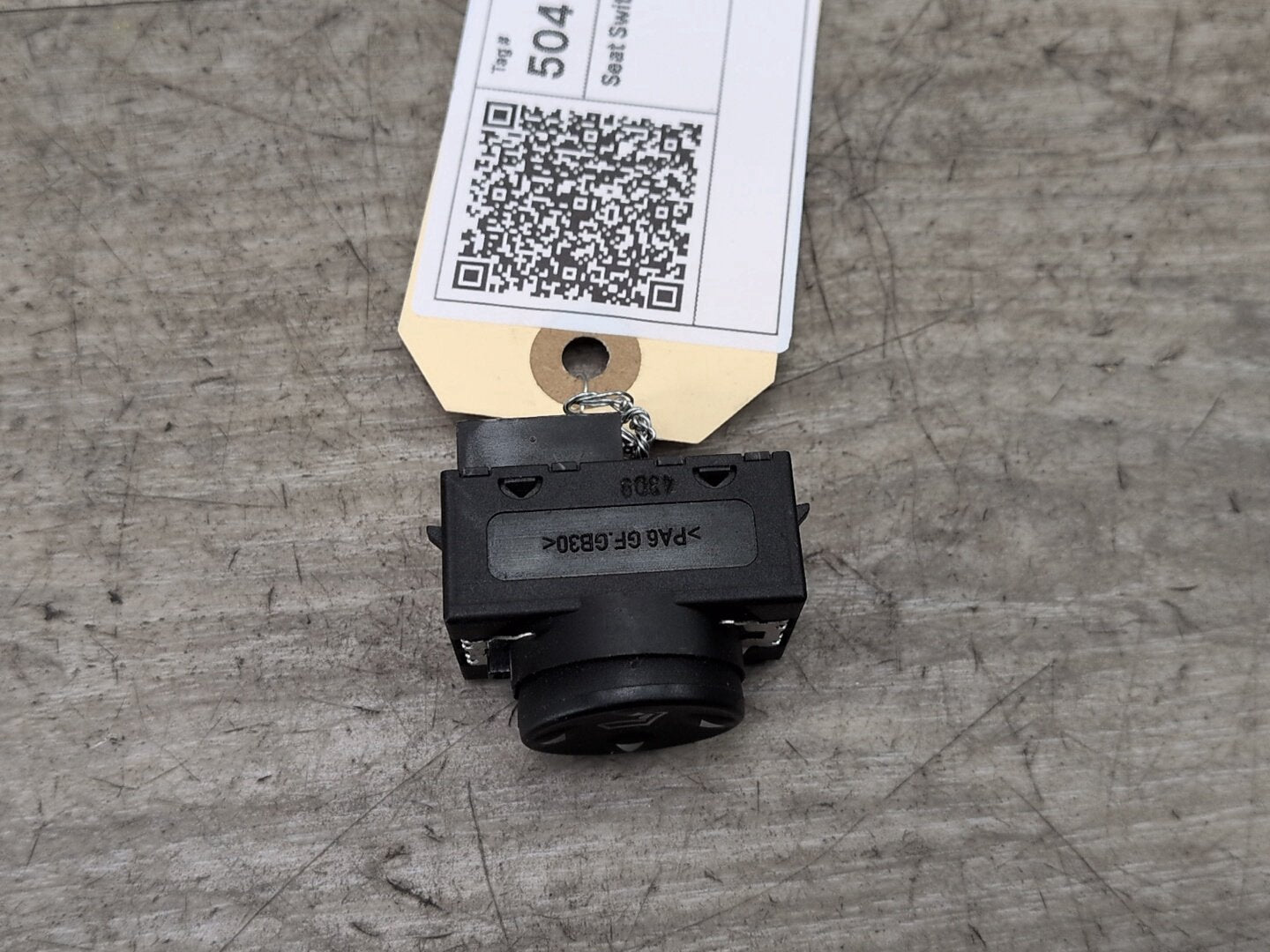 07-13 OEM BMW E88 E90 E92 E93 335 Front Left Driver Seat Lumbar Support Switch