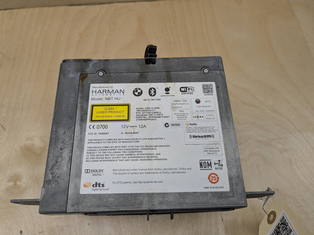 OEM BMW F02* F15 F25 F86 Navigation NBT HU Headunit CD Player Head Unit HW 3.1
