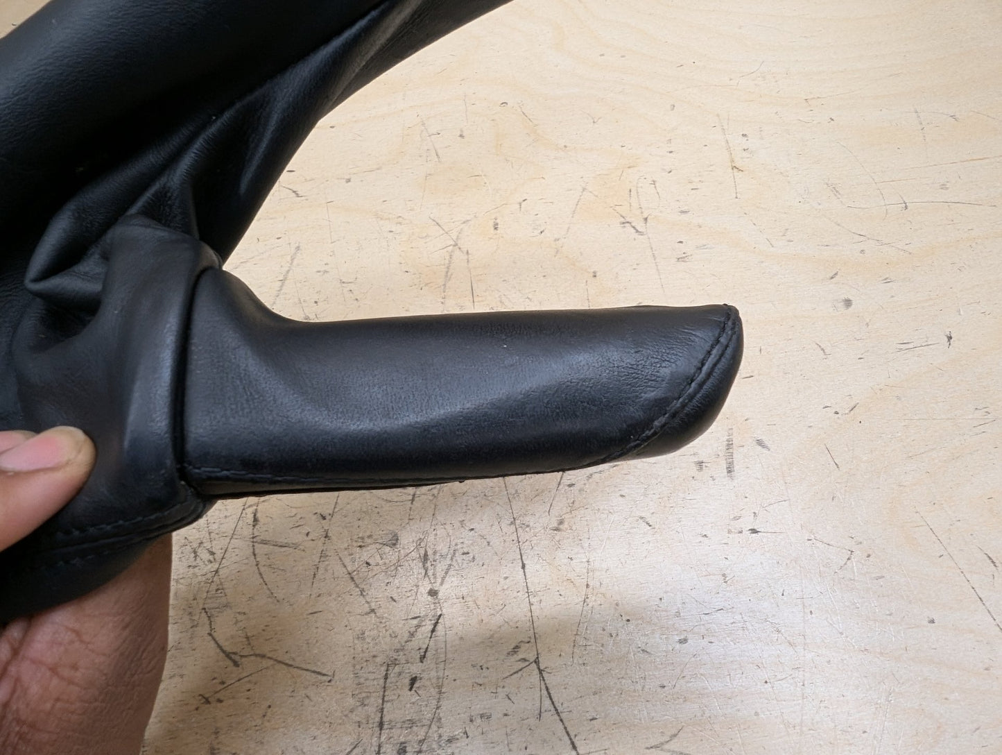 OEM BMW F30 F32 F33 F36 335 340 435 Boot Hand Brake Handle Cover Leather BLACK