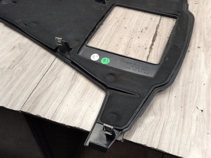 09-12 Mercedes W212 E550 M278 Engine Center Left Right Compartment Cover Trim