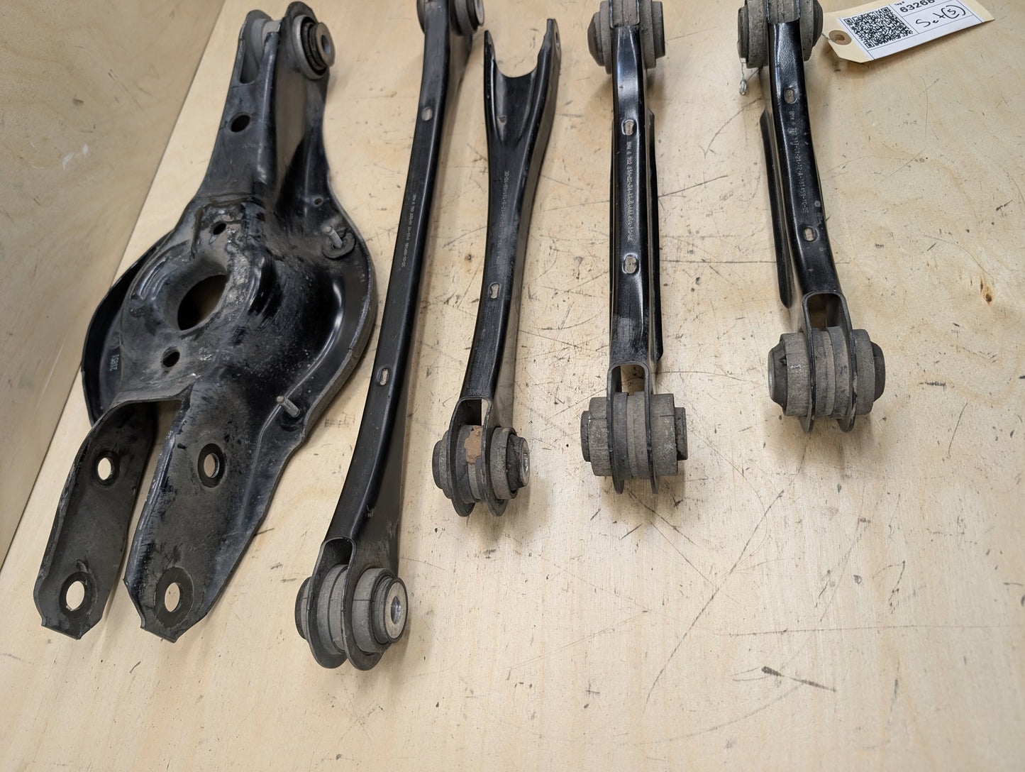 2012-2018 BMW 328i F30 Rear Left Driver Control Arms SET 6792541