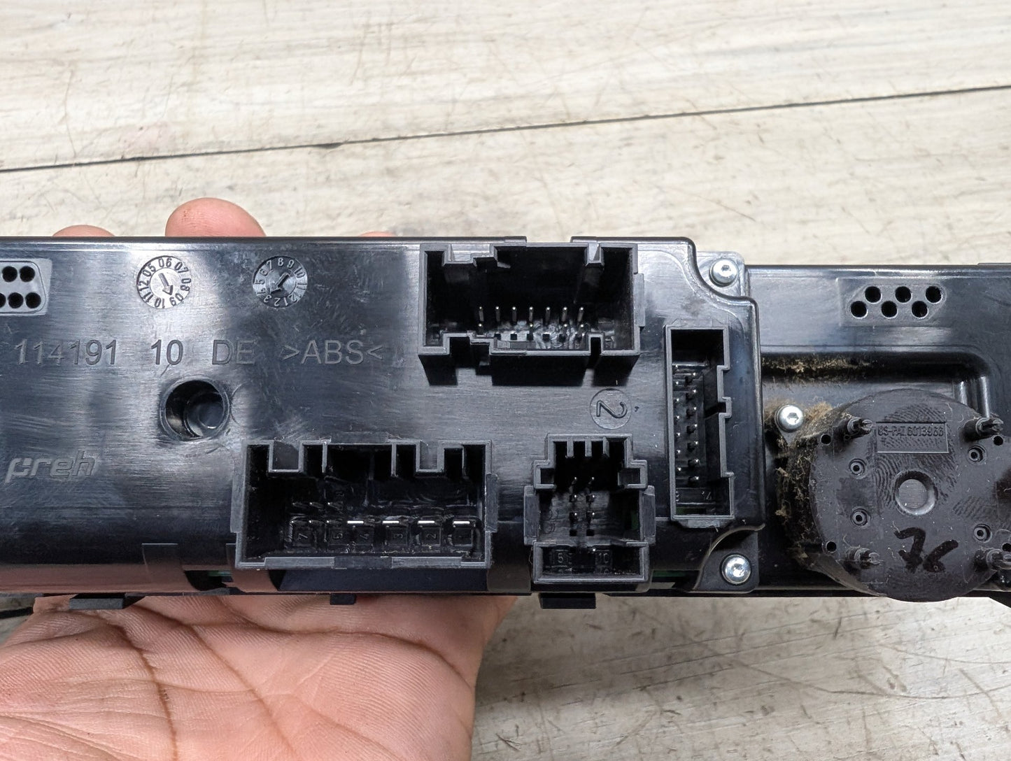 2007 - 2013 BMW X5 E70 Front AC Heater Climate Control Switch 9193965 N62B48B