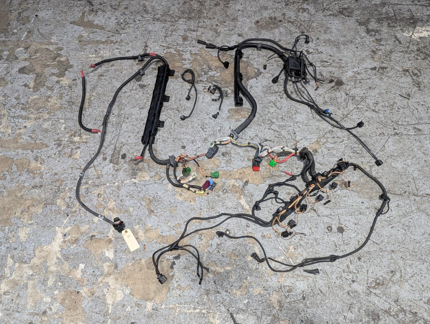 2007-2013 BMW E93 335i N54B30A Engine Motor Wiring Wire Harness 7543924