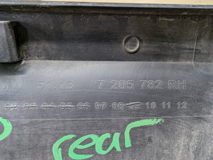 2011-2016 BMW X3 F25 Rear Right Passenger Exterior Door Trim Molding 7205782