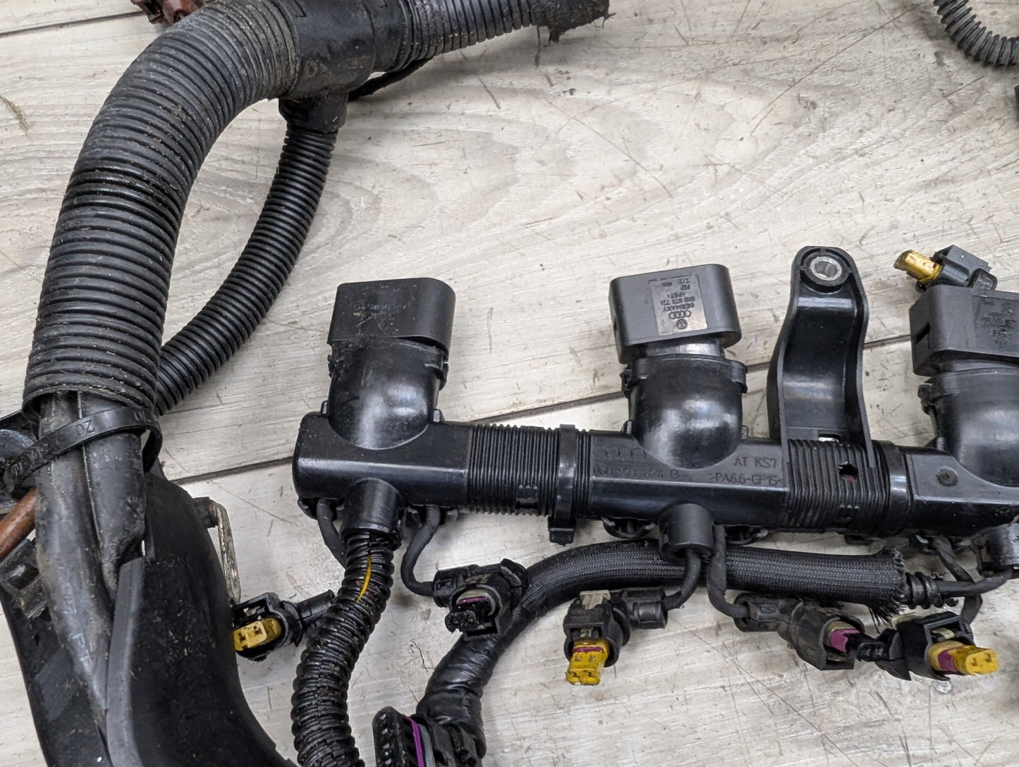 2009 - 2017 Audi Q5 8R Engine Motor Wiring Wire Harness 8K1971074AE EA888