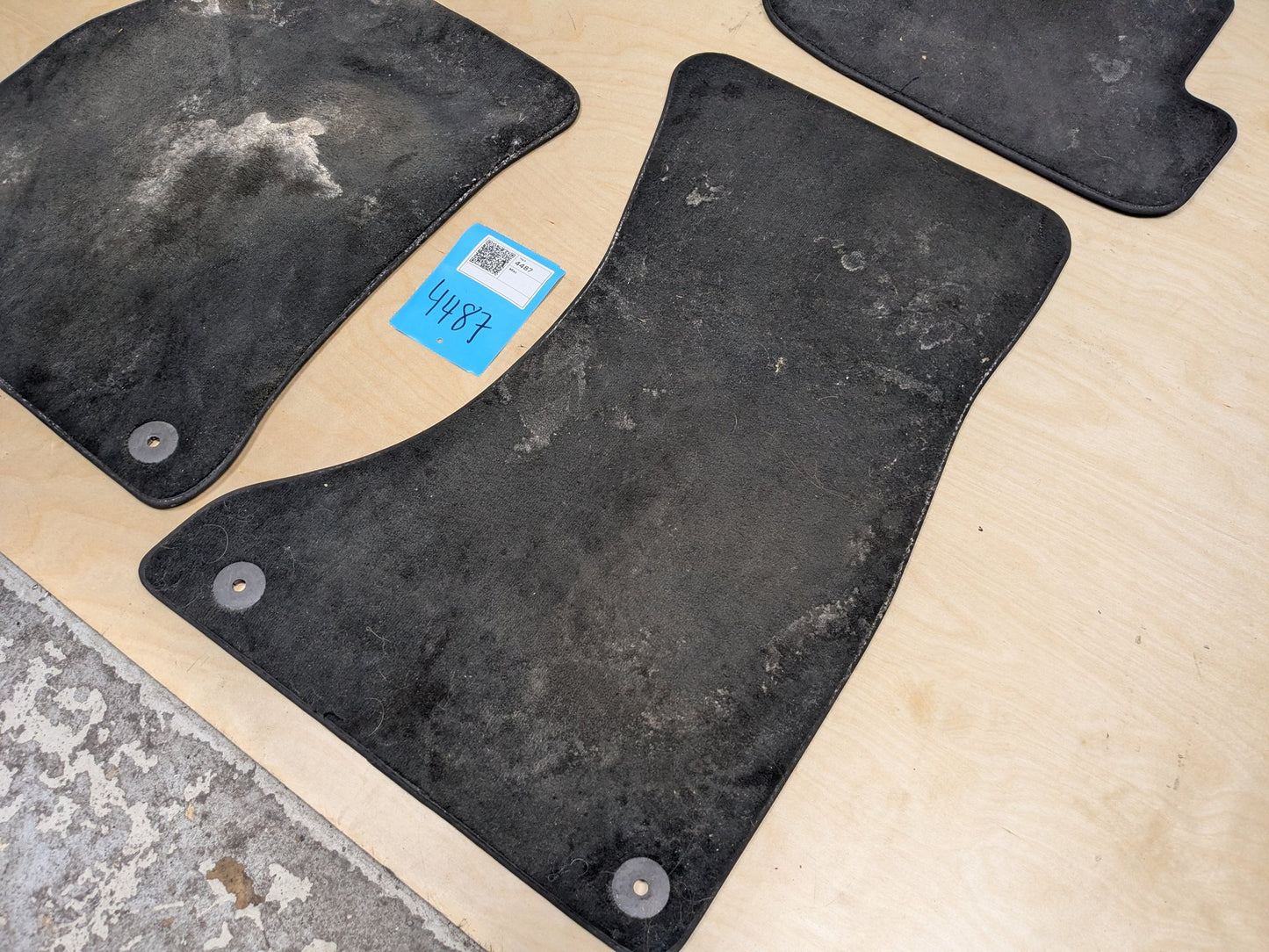 2008 - 2017 Audi S5 8T Front Rear Left Right Mat Carpet Floor Mats SET 8K1863691G