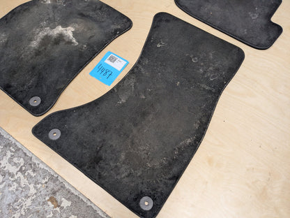 2008 - 2017 Audi S5 8T Front Rear Left Right Mat Carpet Floor Mats SET 8K1863691G