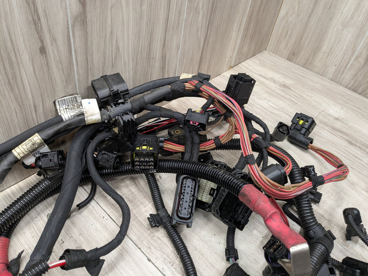 2014 - 2018 BMW X5 F85 Engine Motor Transmission Wiring Wire Harness SET 8043689 S63B44T2