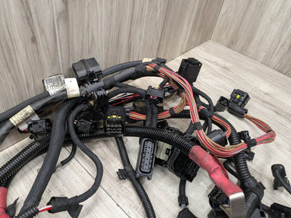 2014 - 2018 BMW X5 F85 Engine Motor Transmission Wiring Wire Harness SET 8043689 S63B44T2