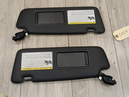 2013 - 2017 Audi S5 8T Front Left Right Sun Visor SET 8U0857551F CTUB