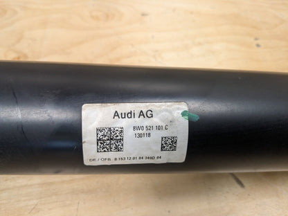 2015-2018 Audi Q3 8U Rear Propeller Driveshaft Drive Shaft 8W0521101C OEM