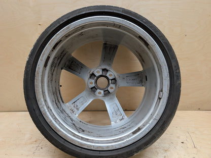 08-17 OEM Audi RS5 20x9 ET26 Aluminum Wheel Rim 5 Spoke 8T0601025AD
