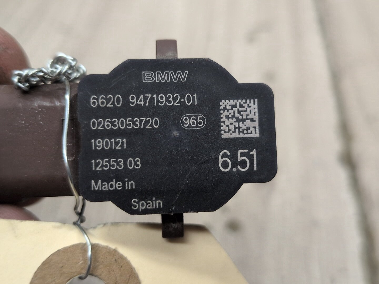 2019 - 2026 BMW X5 G05 Bumper PDC Parking Distance Sensor 9471932 N63B44M3