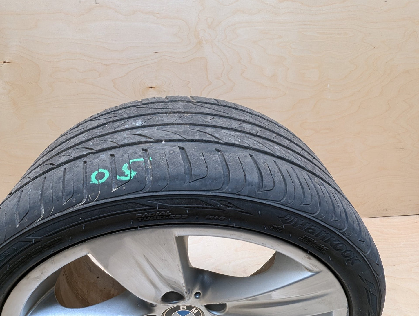 06-13 OEM BMW E90 E92 E93 328 335 Wheel Rim 18x8.5" ET:37 Star Spoke Style 189