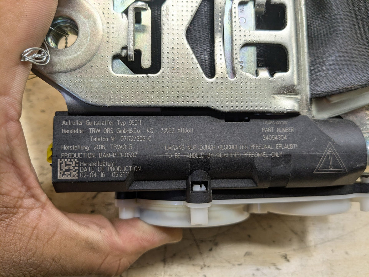 2012-2018 Audi A6 C7 Front Left Driver Seatbelt Retractor 4G8857705H OEM