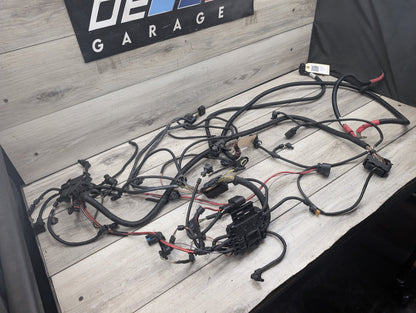 2014 BMW F10 535i Engine Motor Wiring Wire Harness 8605138