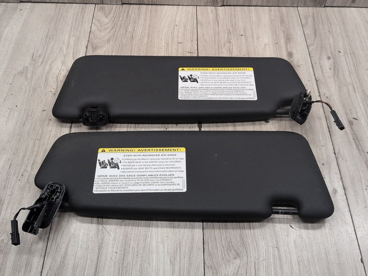 2015-2018 Audi Q3 8U Front Left Right Sun Visor SET 8U0857551M OEM