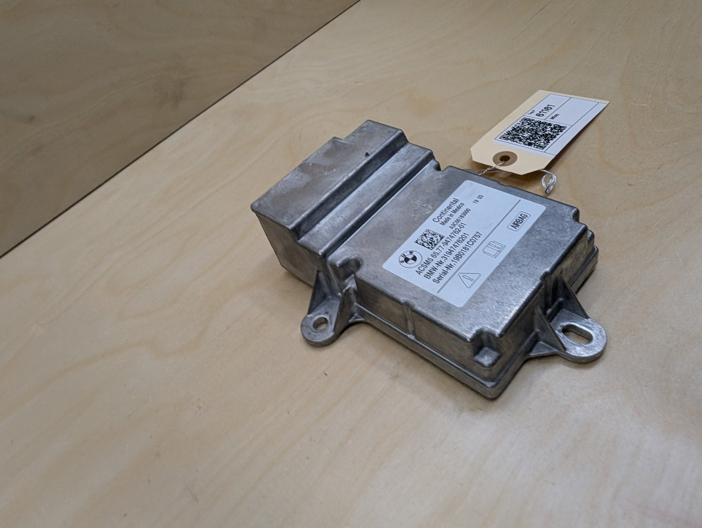OEM BMW G01 G02 G12 G30 X3 X4 SRS Main Safety Restraint Airbag Control Module