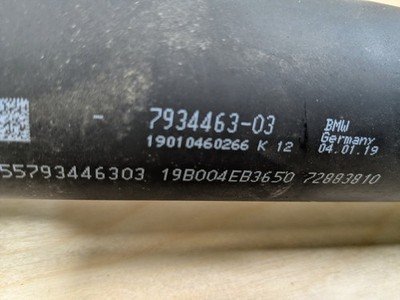 19-23 OEM BMW G05 G06 X5 X6 50 M50 AWD Rear Driveshaft Drive Shaft Propeller N63