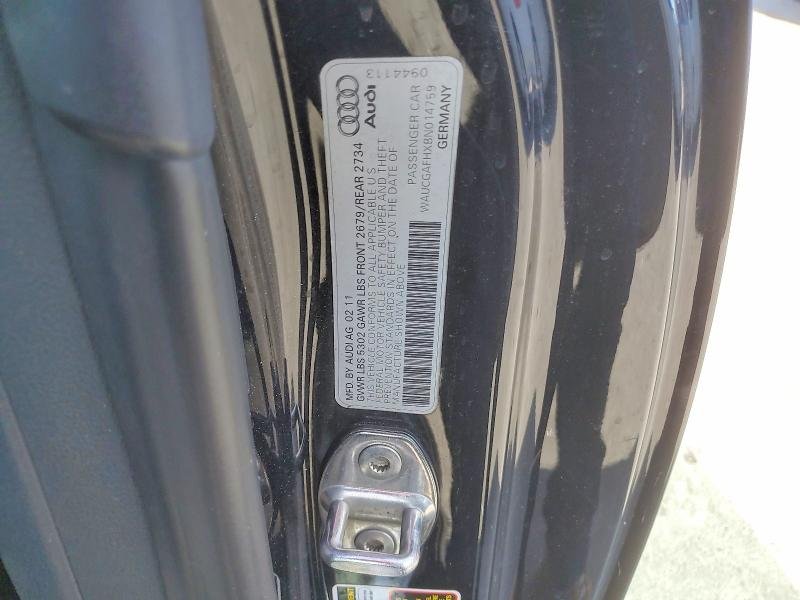 2011 Audi S5 8T B8 CCBA