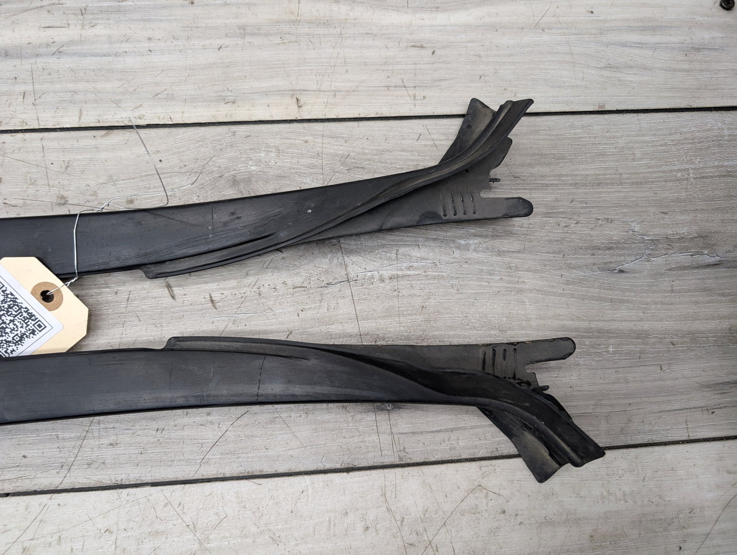 2018 - 2024 BMW X3 G01 Front Left Right Side Windshield Drip Trim Molding SET 7399032 B58B30M0