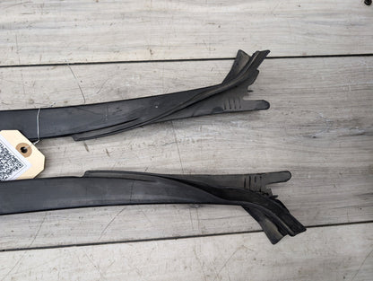 2018 - 2024 BMW X3 G01 Front Left Right Side Windshield Drip Trim Molding SET 7399032 B58B30M0