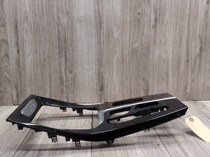 18-21 OEM BMW G01 G02 X3 X4 Center Console Interior Trim Oak Dark High Gloss