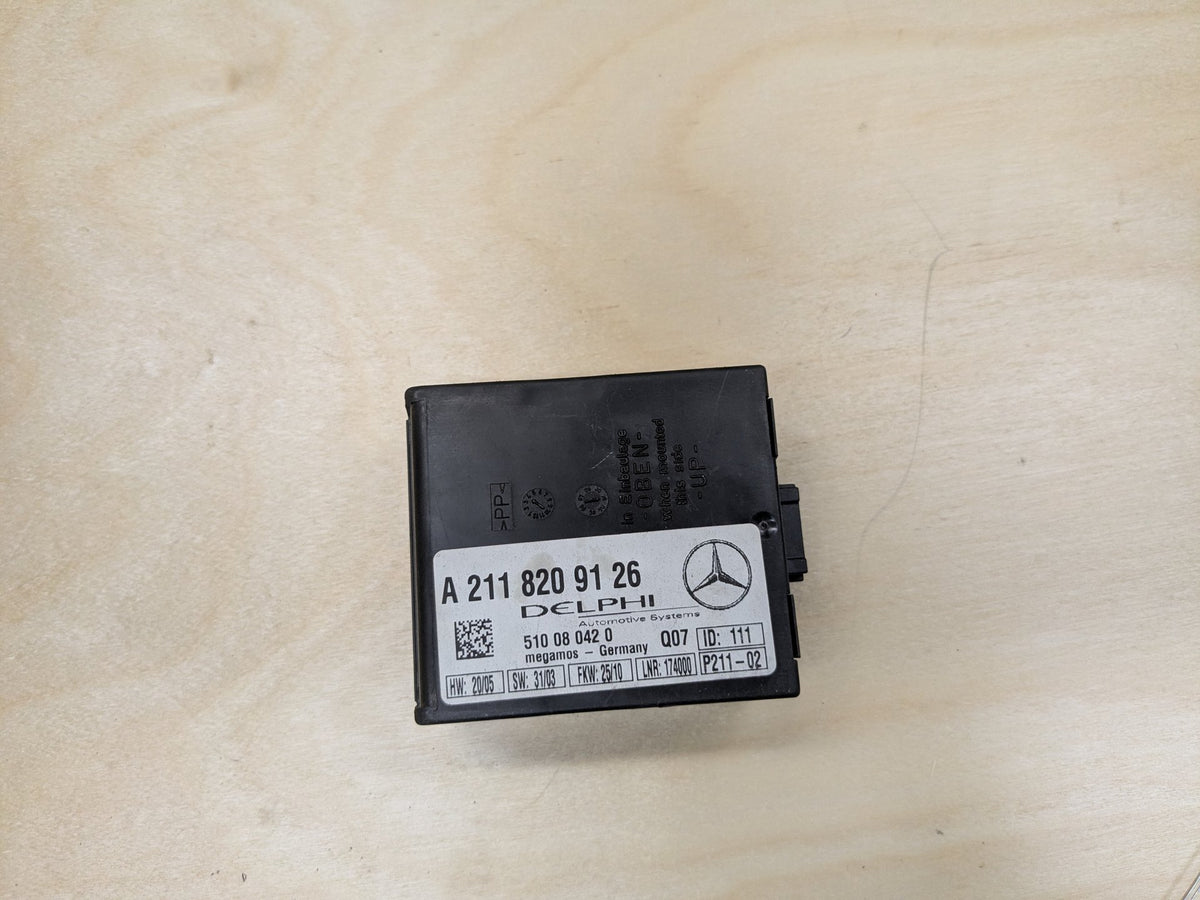 2009-2011 Mercedes-Benz SLK-Class R171 Anti Theft Siren Alarm Module A2118209126