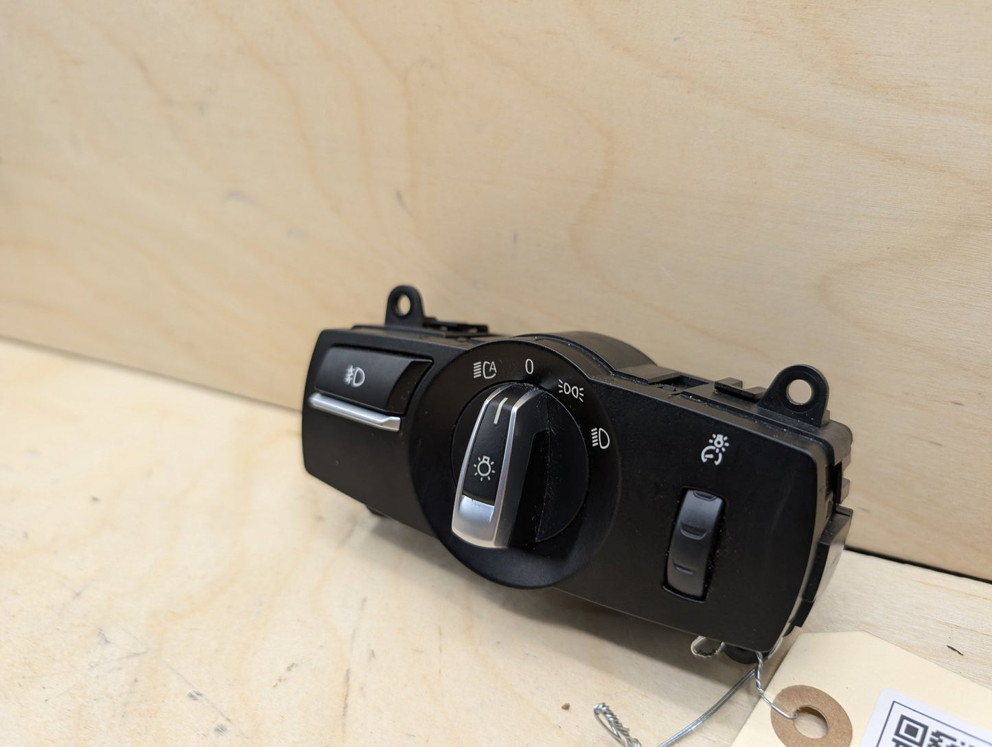 10-18 OEM BMW F13 F10 F06 F25 Headlight Switch Control Panel Light Module BLACK
