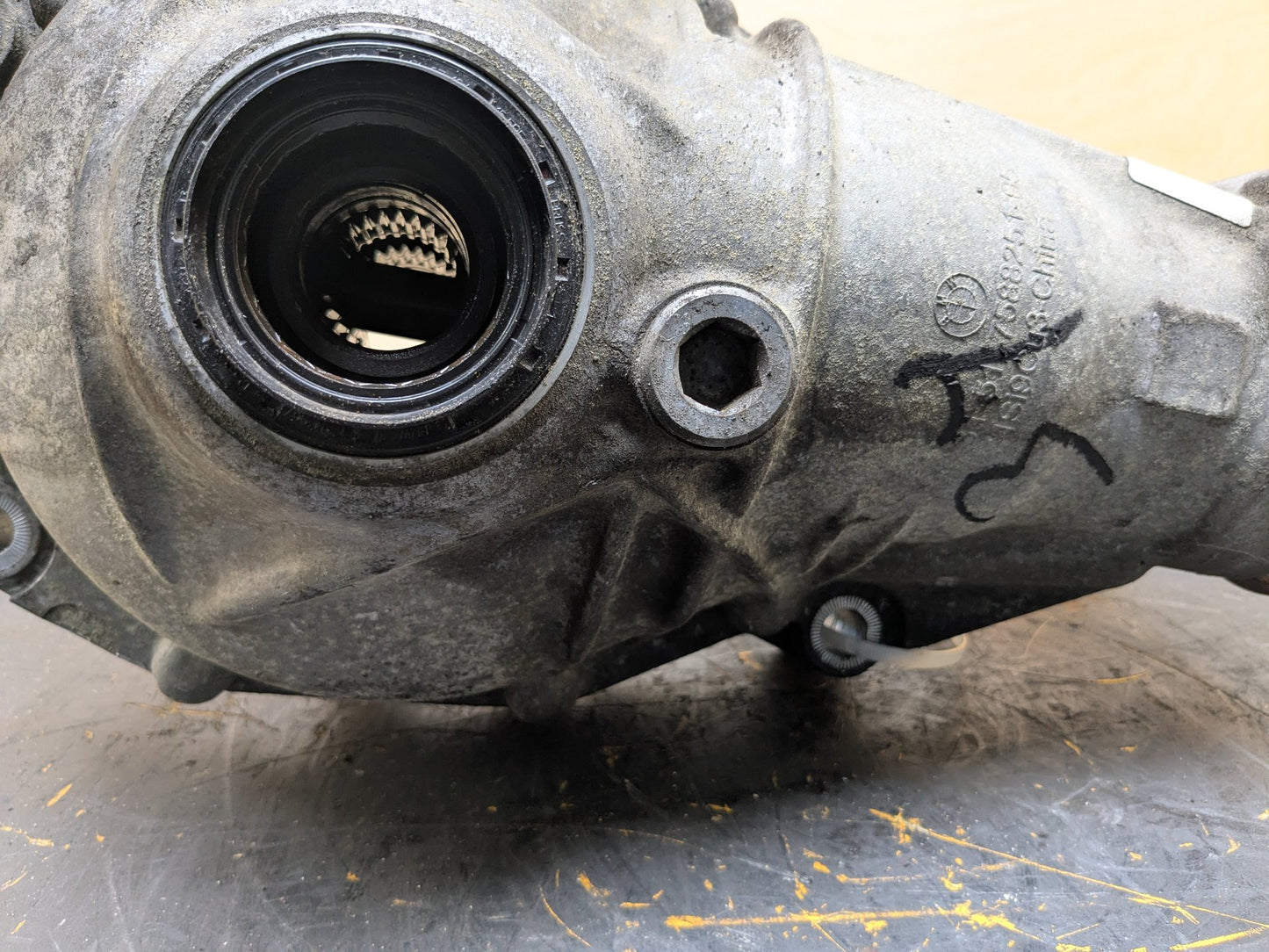 11-19 OEM BMW E70 F15 F16 F85 X5 X6 Front Differential Axle Carrier Ratio 3.15