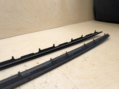 2012-2018 BMW 328i F30 Front Left Right Side Windshield Drip Trim Molding SET 7258188