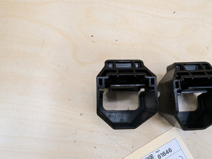 2007-2013 BMW E93 335i N54B30A Left Right Radiator Support Bracket Mount SET 7524956