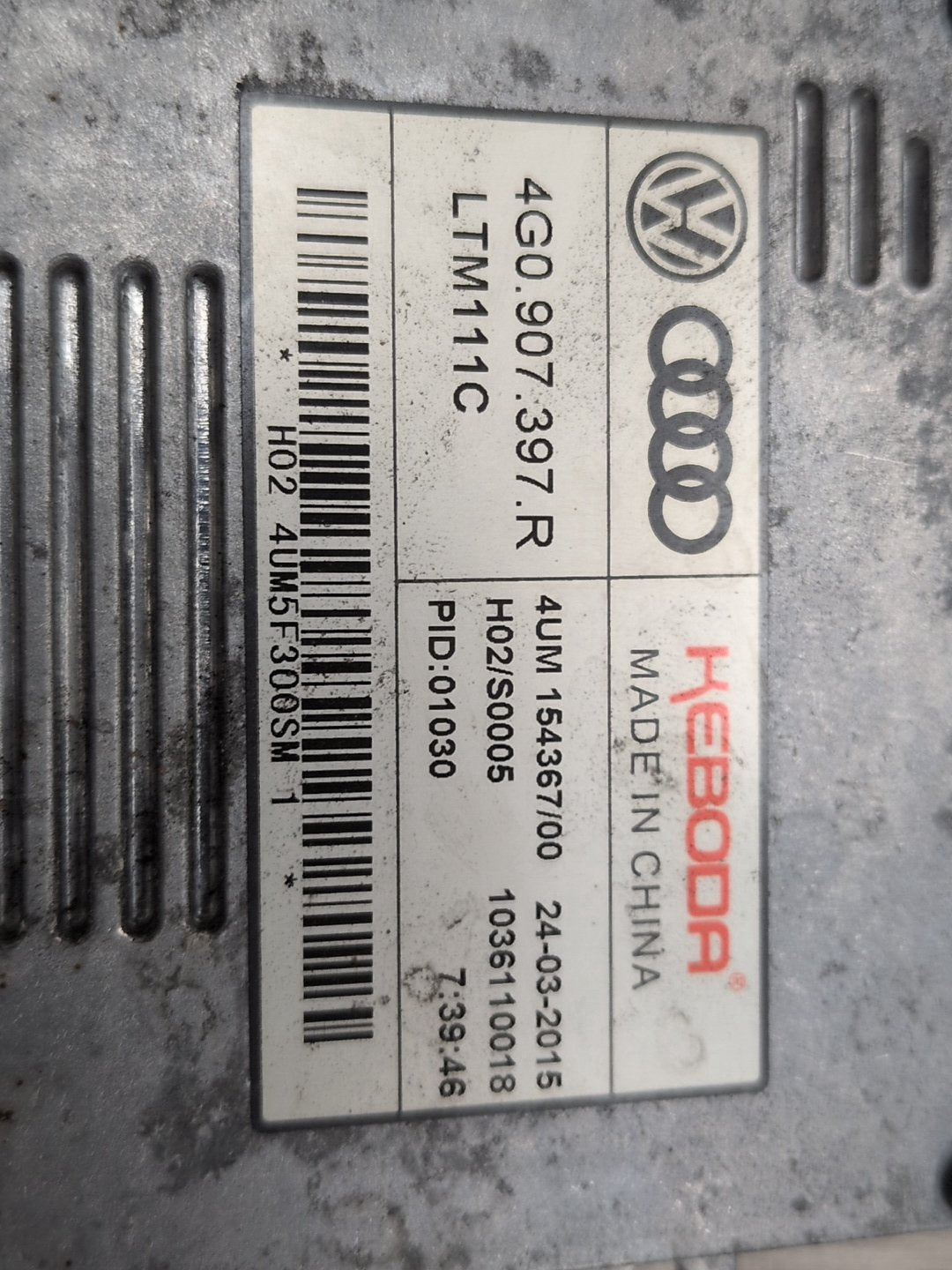 2015-2018 Audi Q3 8U Front Left or Right Headlight LED Control Module 4G0907397R