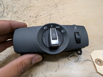 2010-2017 BMW 535i GT xDrive F07 Headlamp Switch 9346836 OEM