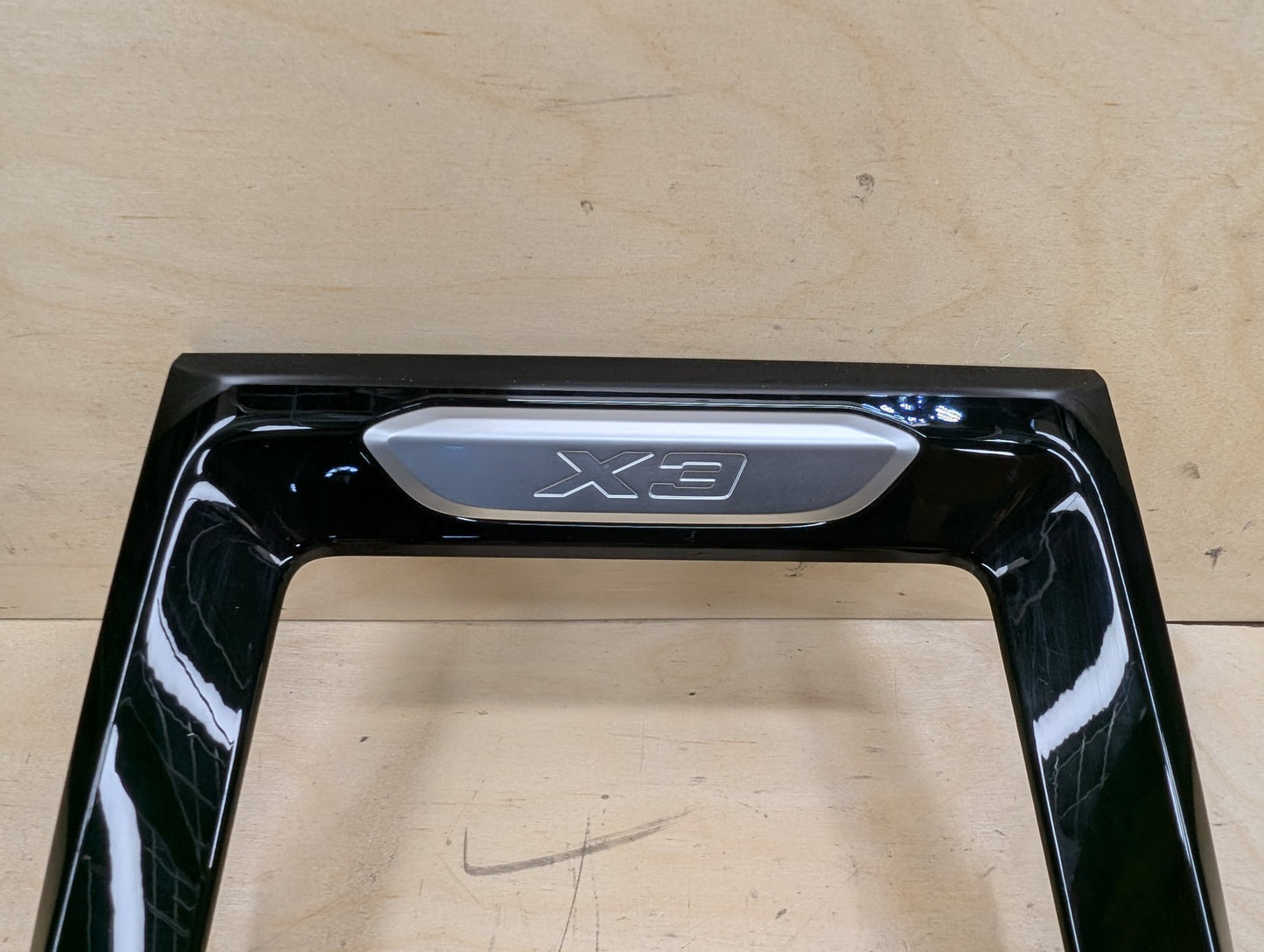OEM BMW G01 G02 F97 F98 Central Console Poplar Wood Grain Trim Cover