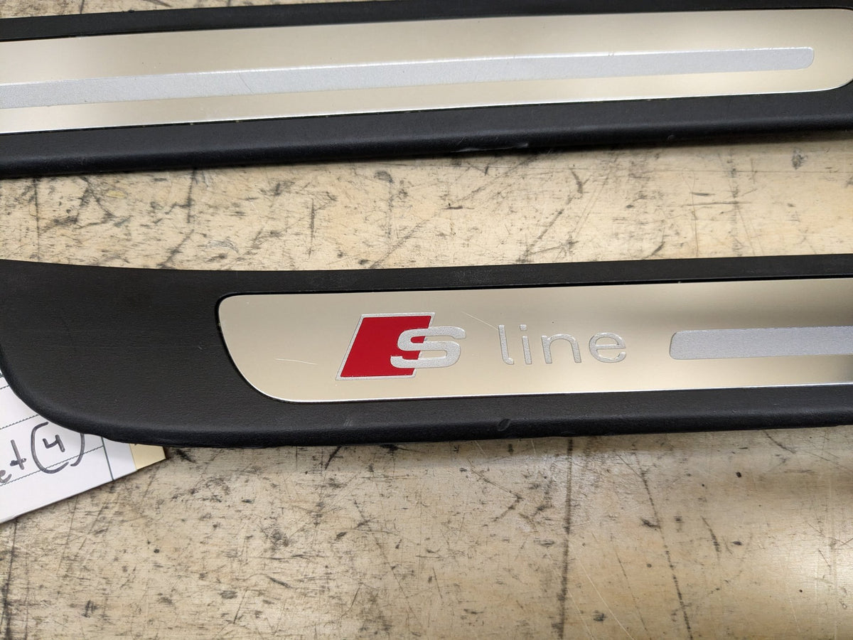 2012-2018 Audi A6 C7 Scuff Plate Door Sill SET 4G0853373B OEM