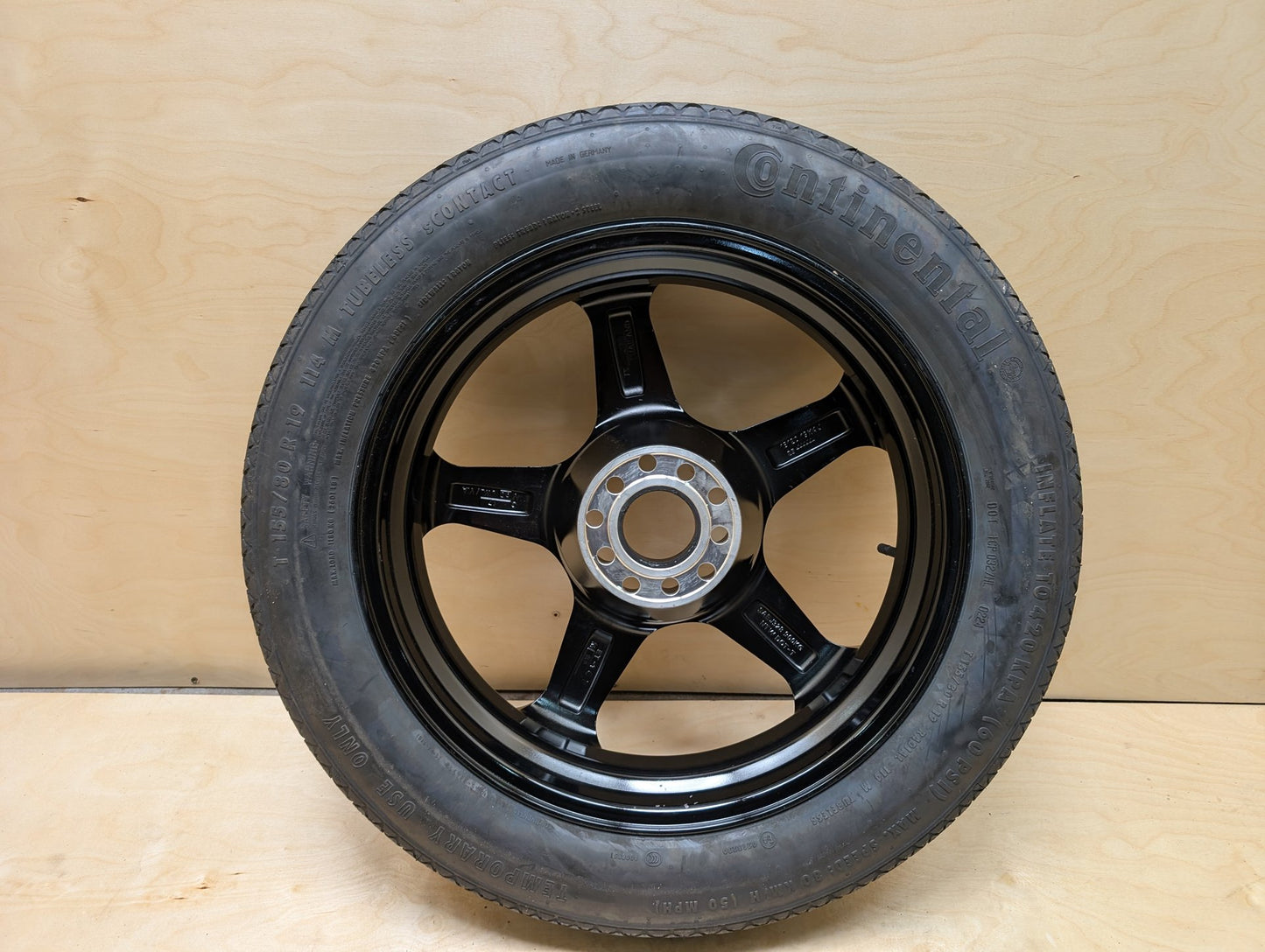 2021 BMW X5 G05- Emergency Spare Wheel Rim Tire