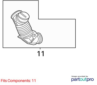 OEM BMW G20 G22 G23 G26 M340 M440 Engine B58 Filtered Air Intake Pipe Resonator