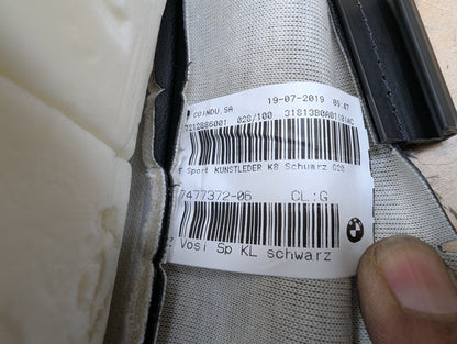 2019-2026 BMW M340i G20 Front Left/Right Seat Lower Cushion 7477372