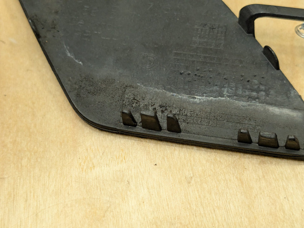 2012-2018 BMW 328i F30 Rear Bumper Tow Hook Insert Cover 7301464 OEM