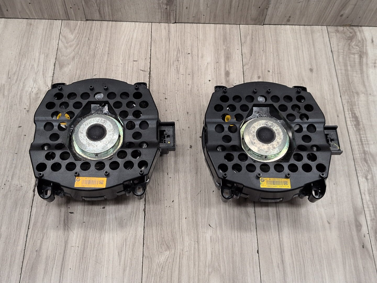 OEM BMW F25 X3 F15 X5 Left Right Sub Subwoofers Top HiFi Audio Speaker SET