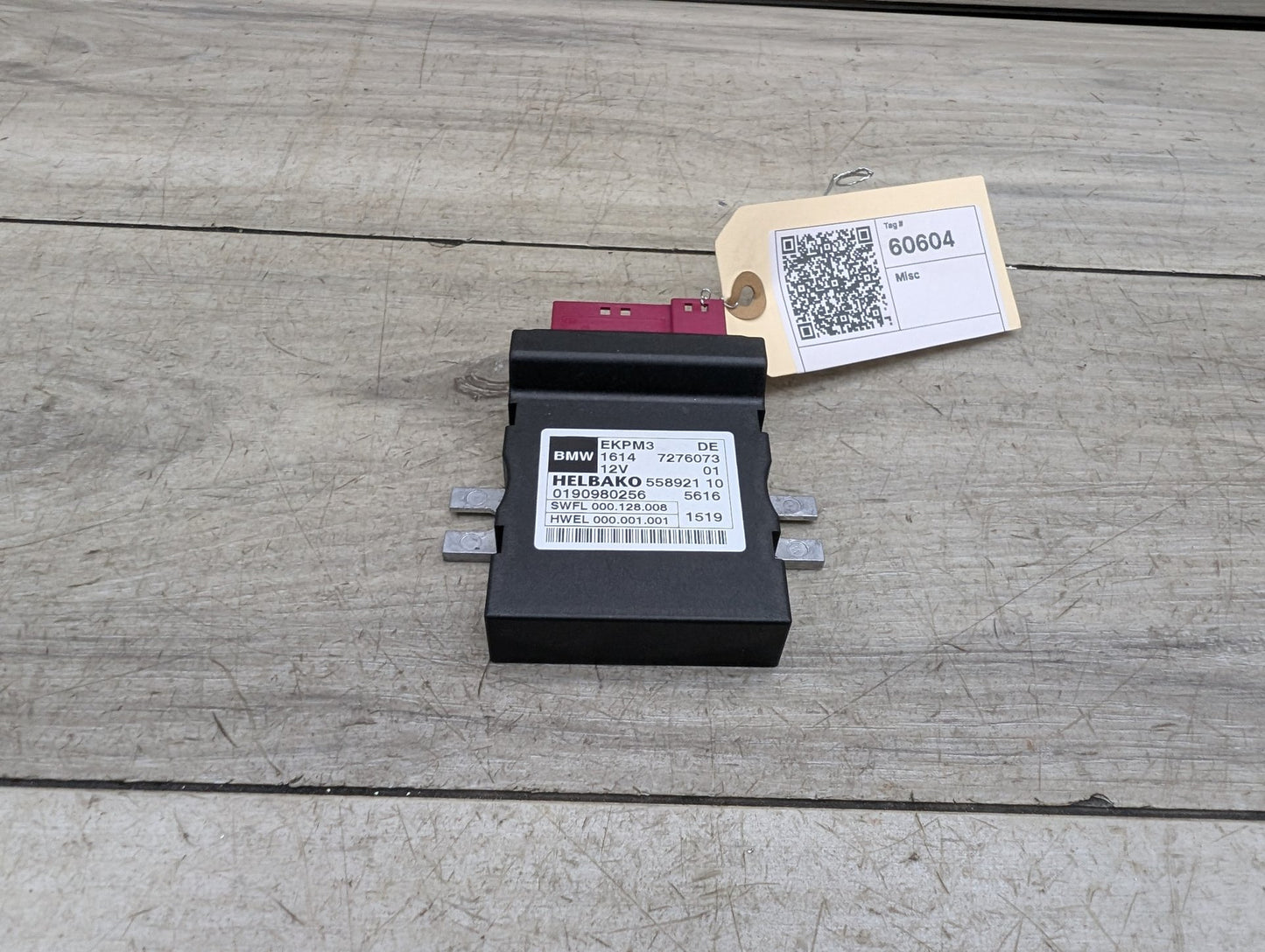 OEM BMW F01 F02 F10 F12 F13 F25 Helbako Fuel Pump Relay Control Module EKPM3