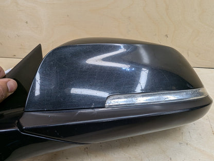 OEM BMW F30 328 330 335 340 Right Passenger Side Mirror Heated Dip SHADOW GLOSS