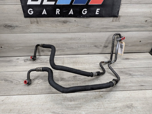 2007 - 2013 BMW X5 E70 Engine Oil Cooler Line Return Flow SET 7578660 N62B48B