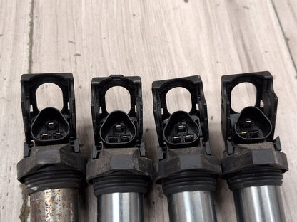 OEM BMW F10 F90 G05 G12 G30 550 M550 750 Engine N63 S63 Ignition Coils SET of 4