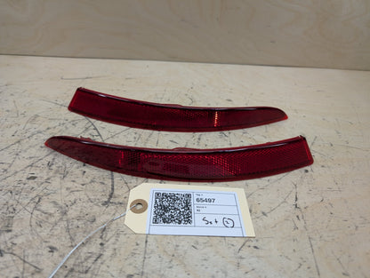 2010-2017 BMW 535i GT xDrive F07 Rear Left Right Bumper Reflectors SET 7318557 OEM