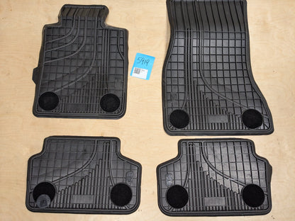 2017-2023 BMW M550i xDrive G30 Front Rear Left Right All Weather Mat Carpet Floor Mats SET 2414219