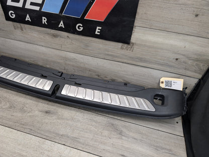 2018-2024 BMW X3 G01 Rear Trunk Cargo Scuff Loading Trim Cover Plate 7396611